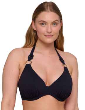 Prima Donna Swim Pinner Half Padded Plunge Bikini Top Dasling Sky