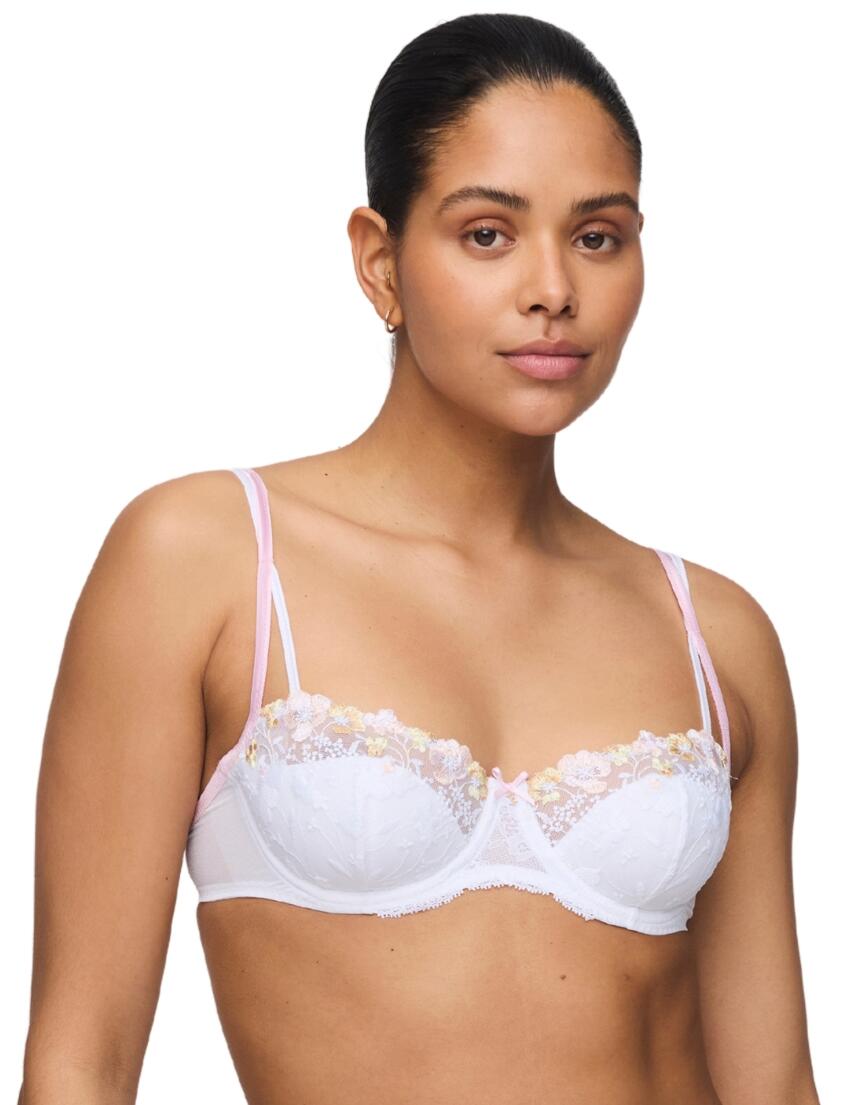 Marie Jo Lizelot Half-Padded Balcony Bra White 