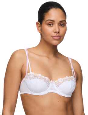 Marie Jo Lizelot Half-Padded Balcony Bra White 