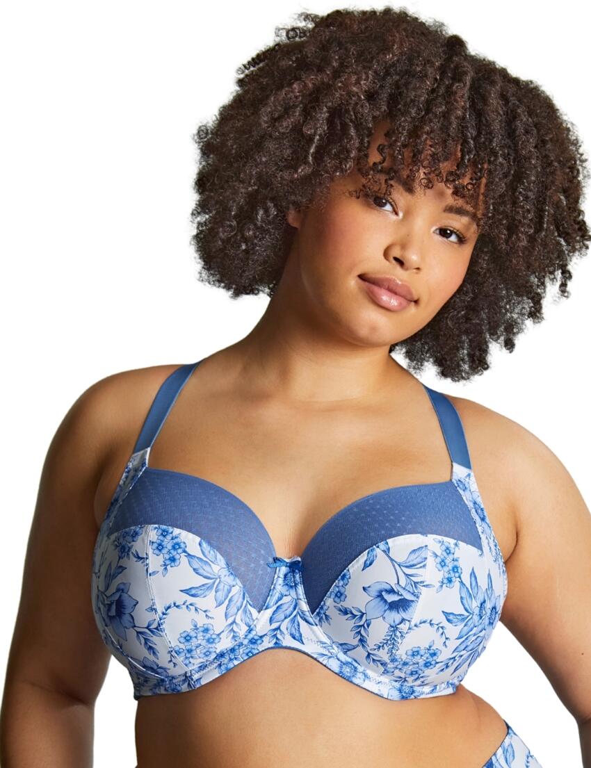 Sculptresse by Panache Bliss Full Cup Bra Blue Floral
