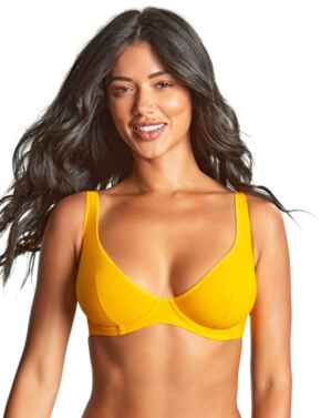 Panache Idol Billie Wired Triangle Plunge Bikini Top Idol Buttercup
