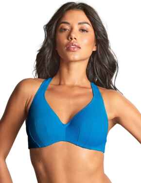 Panache Aurora Jennifer Plunge Bikini Top Aurora Blue 