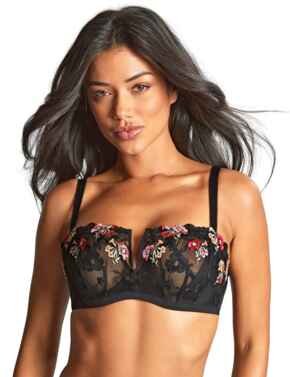 Panache Ottilie Low Balcony Bra Black 