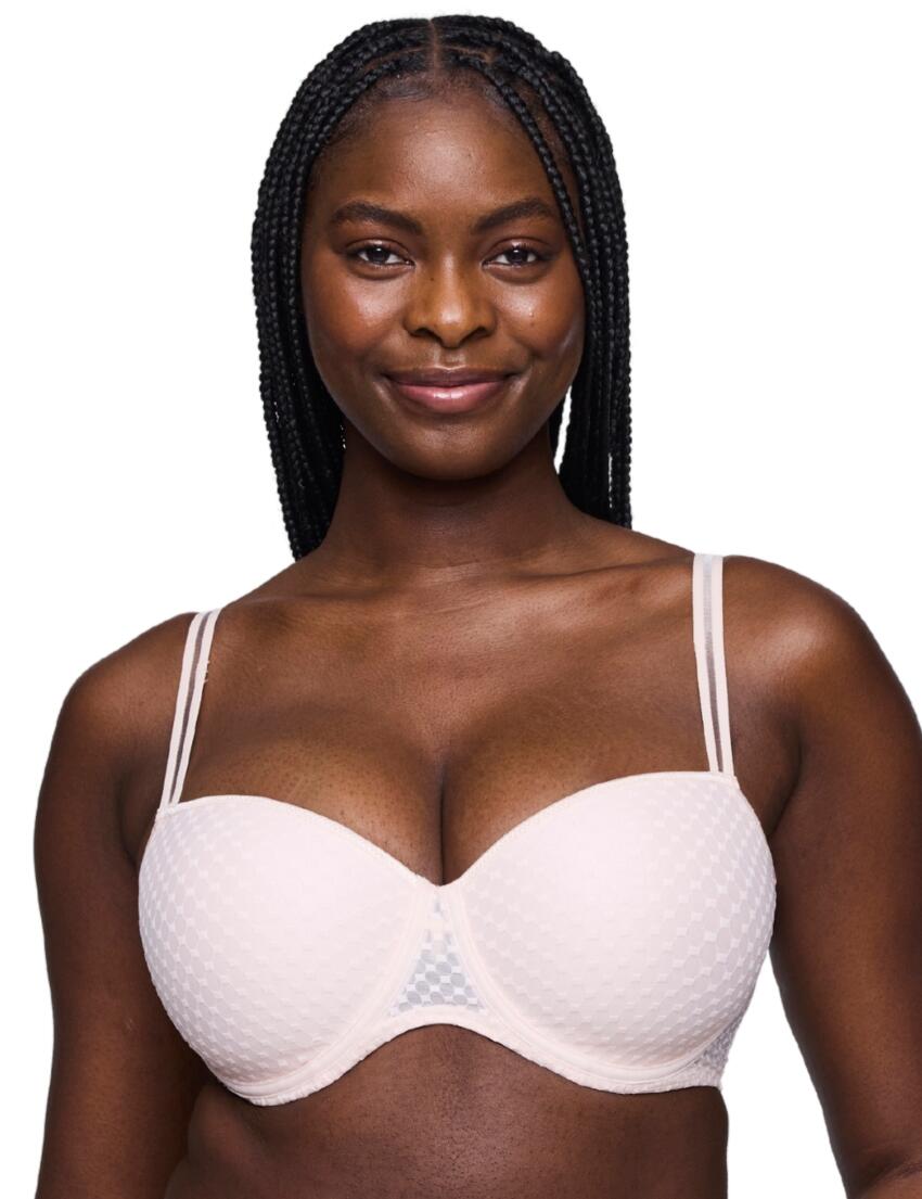 Prima Donna Twist Glass Beach Padded Balcony Bra Crystal Pink