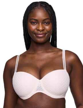 Prima Donna Twist Glass Beach Padded Balcony Bra Crystal Pink