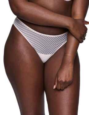Prima Donna Twist Glass Beach Thong Crystal Pink 