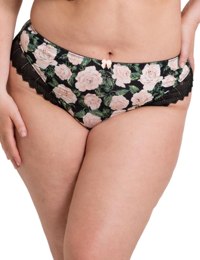 Curvy Kate Wild One Brazilian Brief Floral Print 