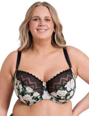 Curvy Kate Wild One Balcony Bra Floral Print 