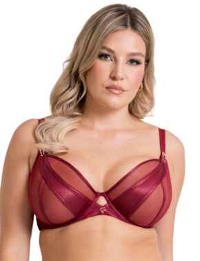 Scantilly by Curvy Kate Suspense Plunge Bra Sangria 