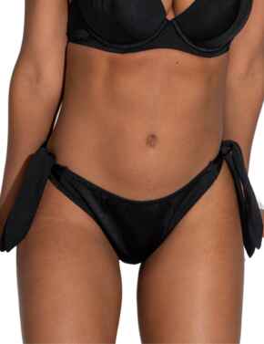 Pour Moi St Kitts Tie Side Bikini Brief Black