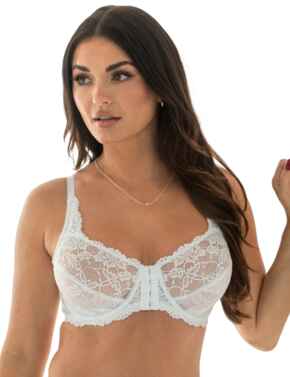 Pour Moi Rosalind Underwired Front Fastening Bra White