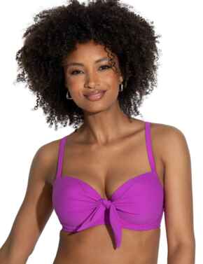 Pour Moi Rosa Cove Padded Underwired Convertible Bikini Top Ultraviolet