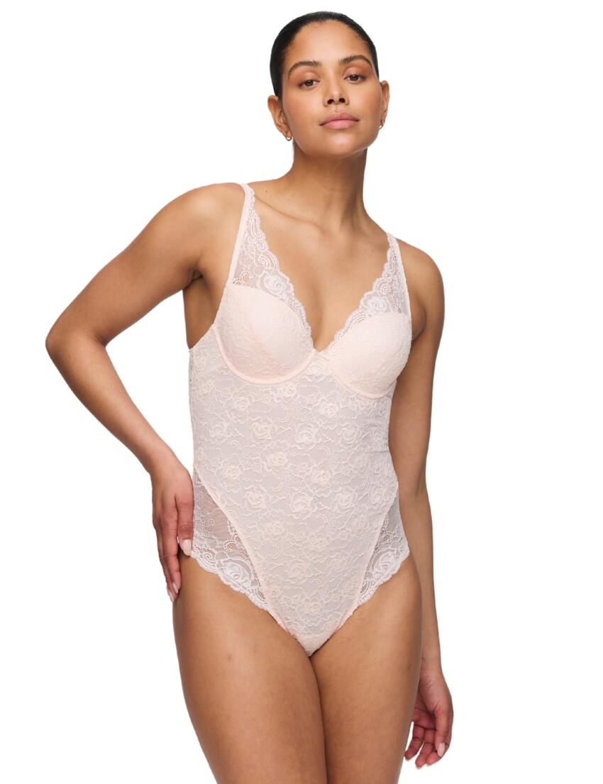 Marie Jo Cyrile Padded Plunge Body Crystal Pink