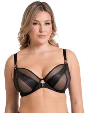 Scantilly by Curvy Kate Suspense Plunge Bra Black 