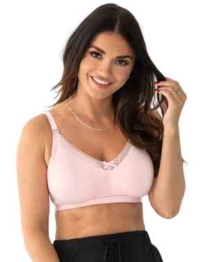 Pour Moi Love To Lounge Cotton Nursing Bra Soft Pink