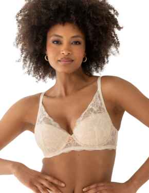 Pour Moi Atelier High Apex Padded Bra Ivory/Champagne