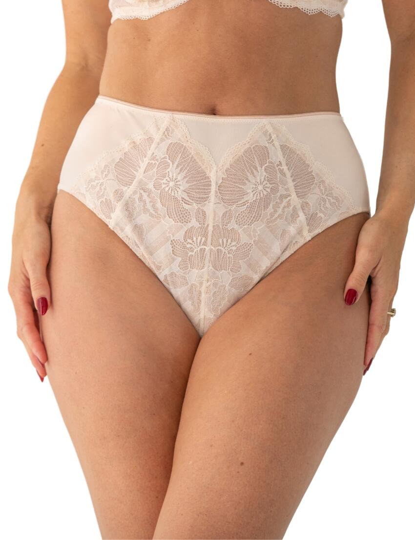 Pour Moi Atelier Lace Deep Brief Ivory/Champagne