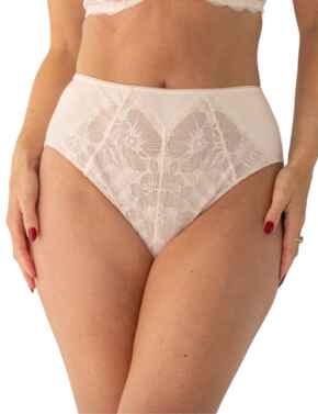 Pour Moi Atelier Lace Deep Brief Ivory/Champagne