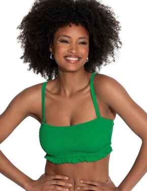 13202R Pour Moi Free Spirit Strapless Bikini Top - 13202R Green
