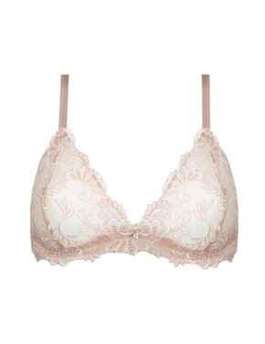 Lise Charmel Dressing Floral Triangle Bralette Ambre Nacre