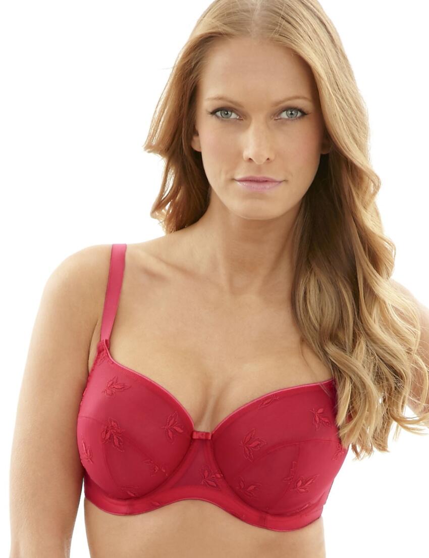 9291 Panache Nouveau Balcony Bra  - 9291 Cherry