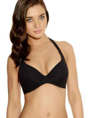 3819 Freya In The Mix Padded Halter Bikini Top - 3819 Black