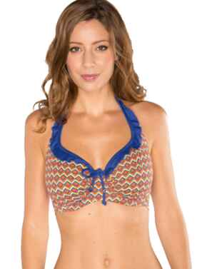 7902 Pour Moi Morocco Halter Bikini Top - 7902 Multi