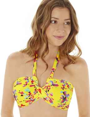 1575600 Lepel Sunset Bandeau Bikini Top - 1575600 Yellow