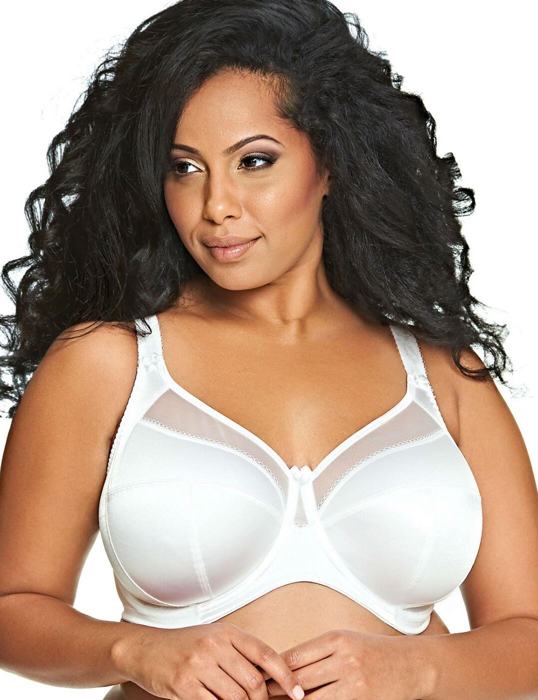 Goddess Keira Underwired Full Coverage Bra 6090 Womens Plus Size Supportive  Bras
