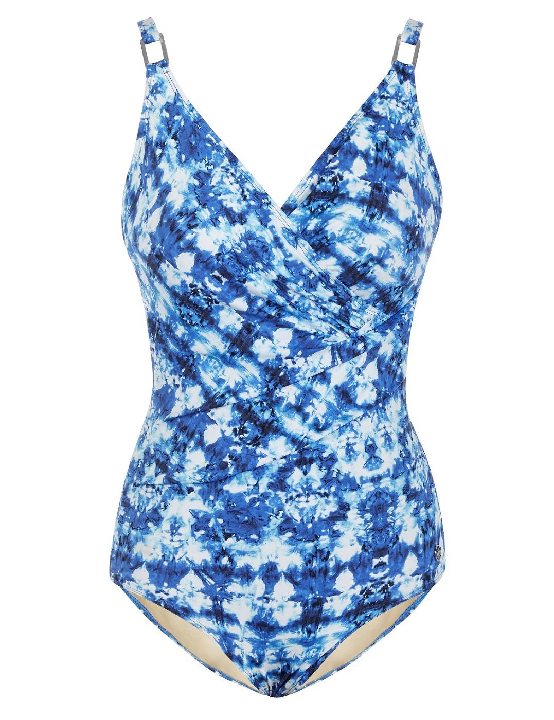 Seaspray Azurite Swimsuit Classic Draped Lightly Padded 19-2184 Womens ...