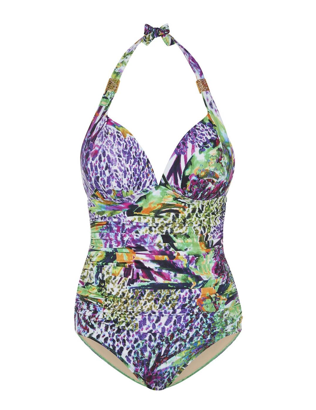 Seaspray Amazonite Hourglass Buckle Swimsuit 20-2073 Womens Swimming ...