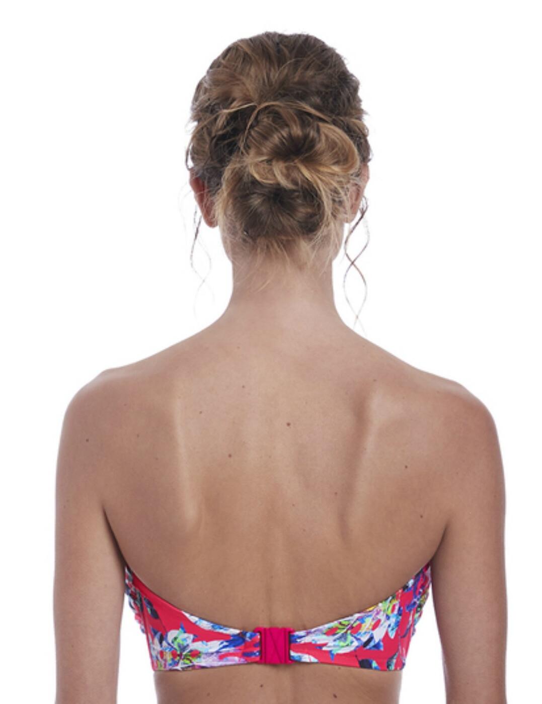 strapless bikini top tie back