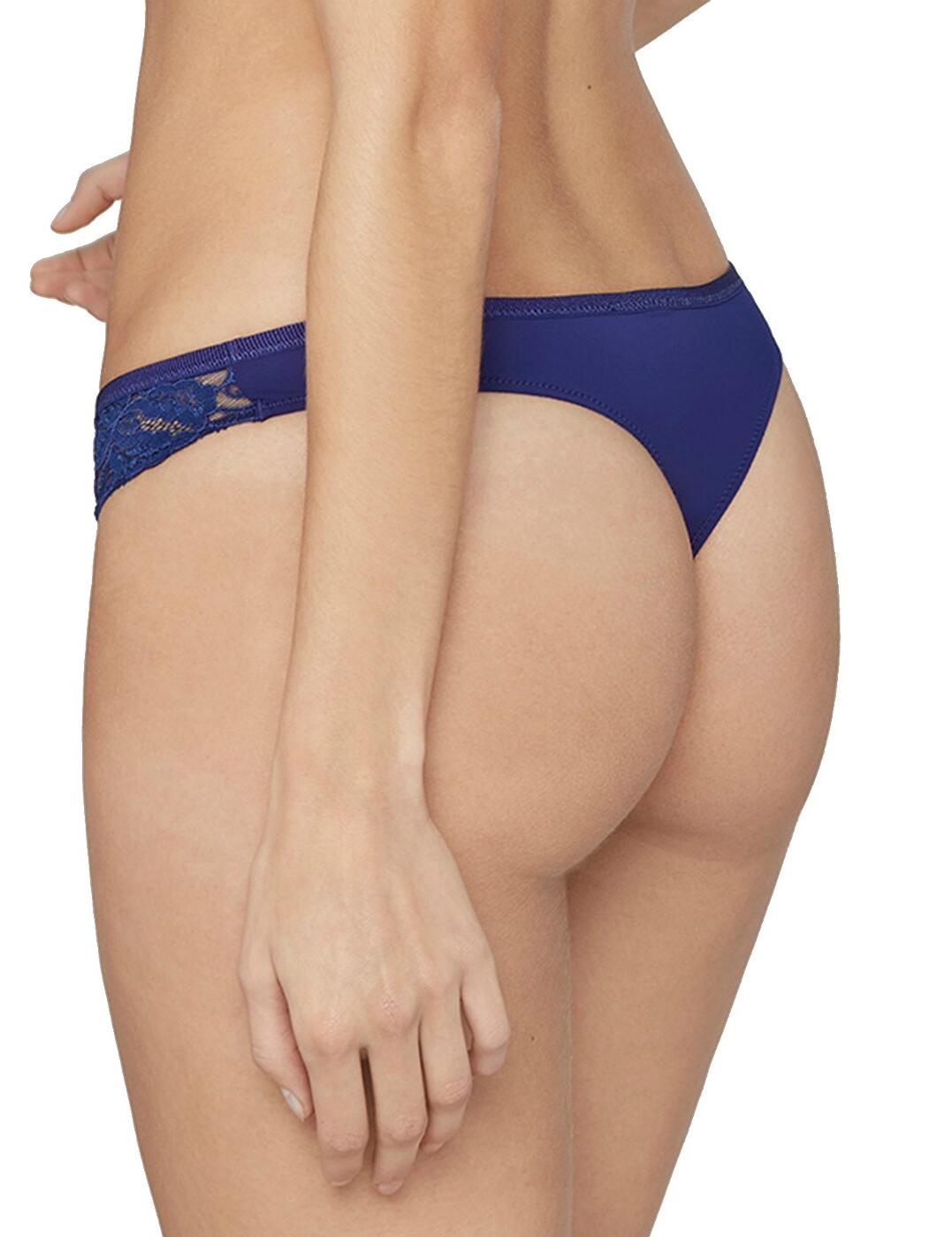 Details about   LOU Epopee Bucolique String Thong 00276 New Womens Luxury Lingerie Cobalt 