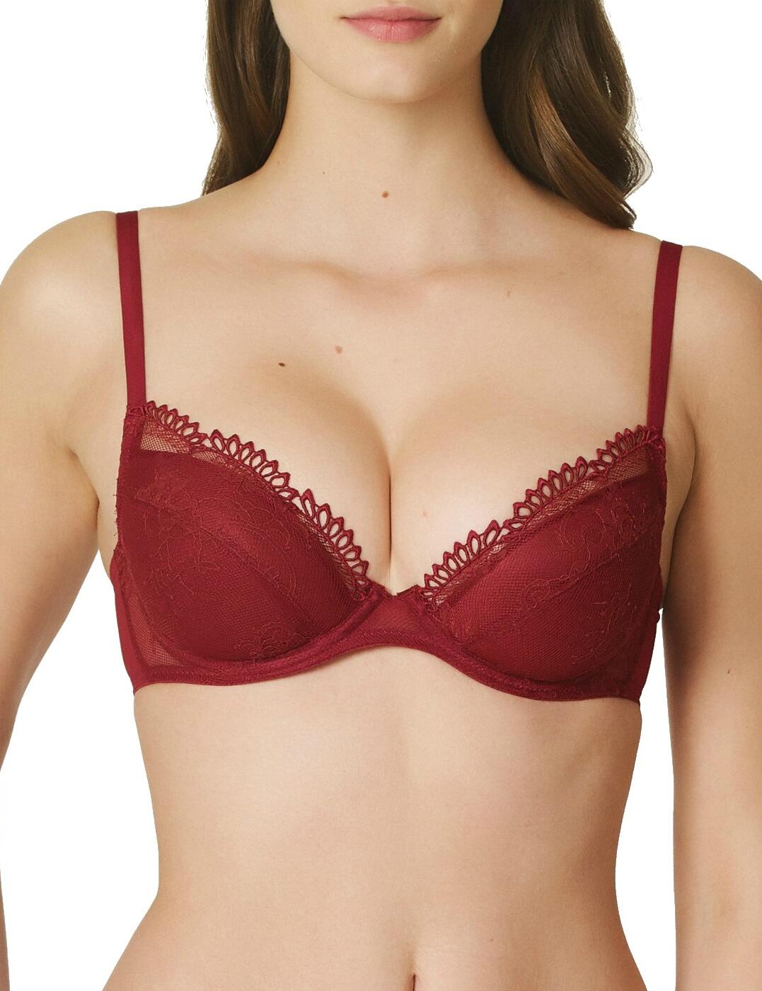 Push-up bra with removable padding