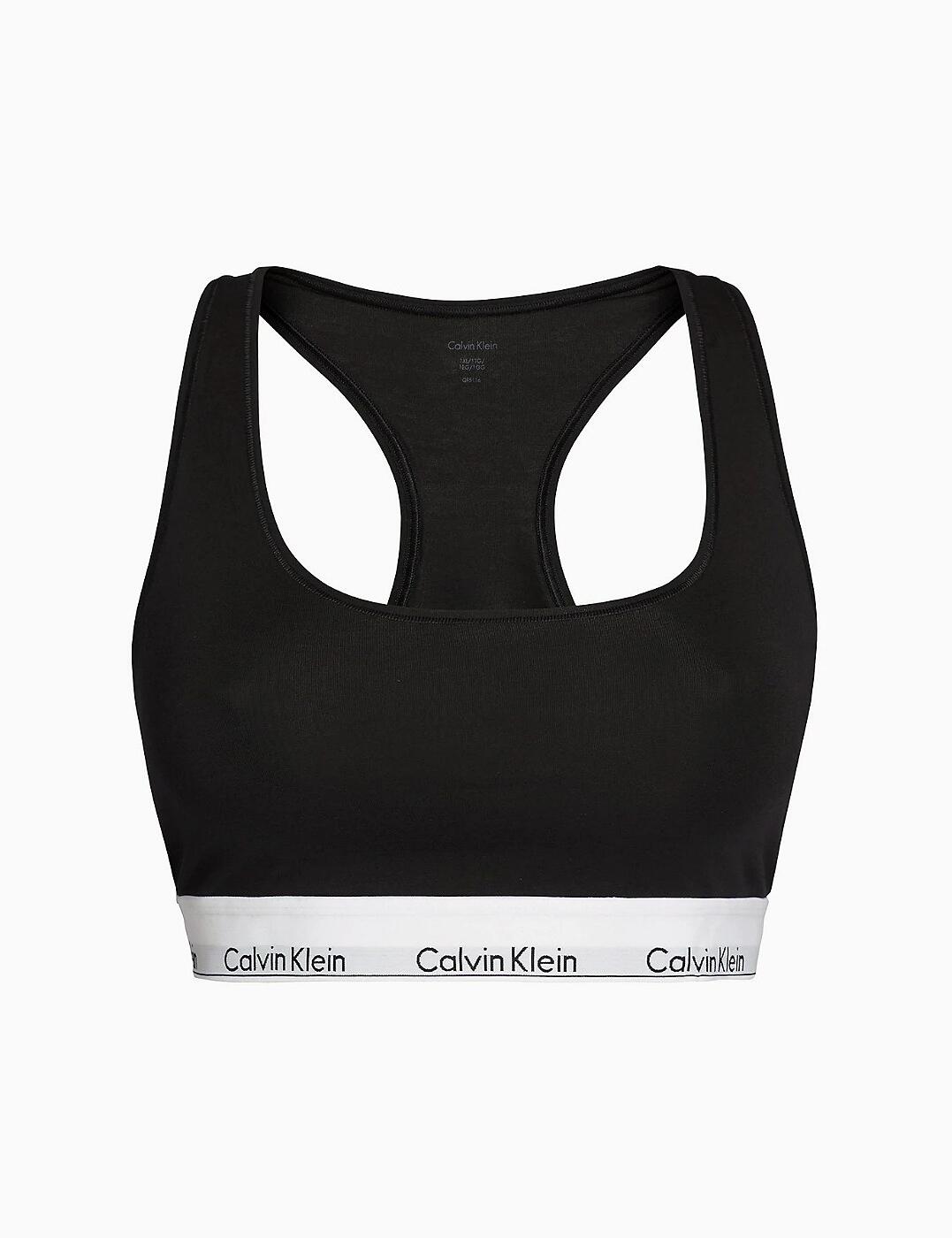 Calvin Klein Modern Cotton Plus Bralette Bra Bra Top QF5116E New Womens ...