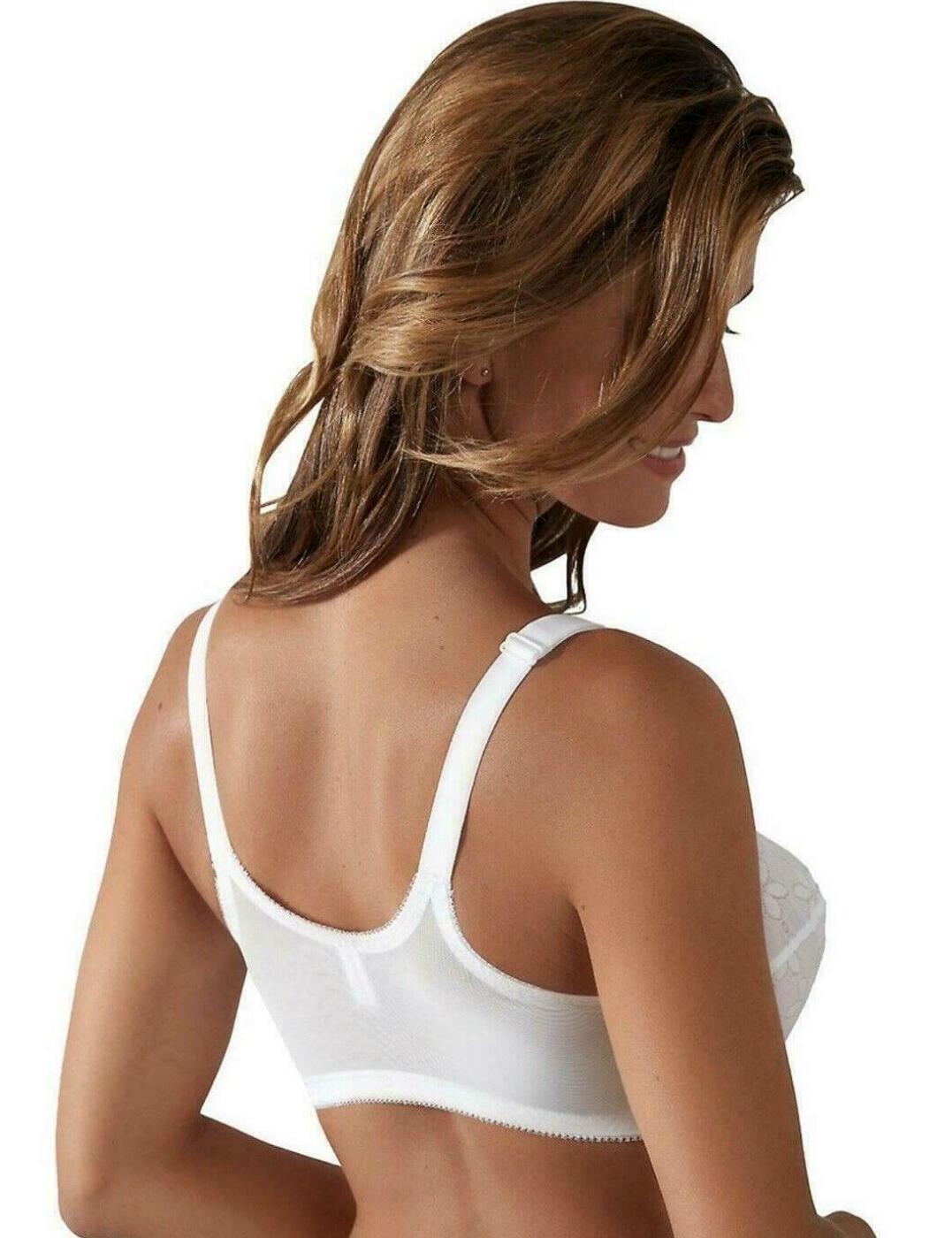 Berlei Classic B511 Non-Wired Full Cup Front Fastening Bra White (WHT) 38D  CS for sale online