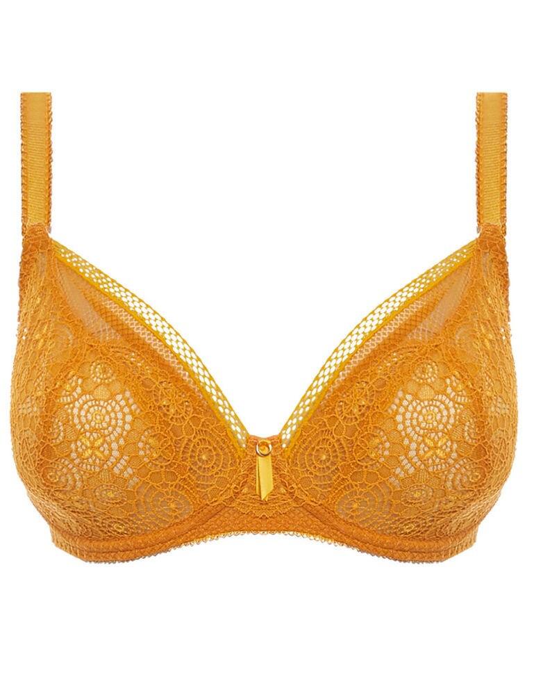 Freya Expression Plunge Bra 5491 Womens Underwired Non-Padded Lace Bras ...