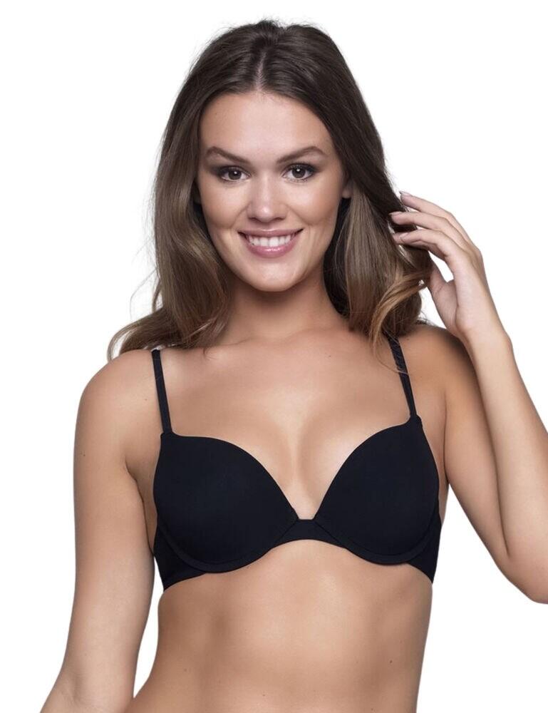 After Eden Single Boost Gel Bra Black - Belle Femme Lingerie