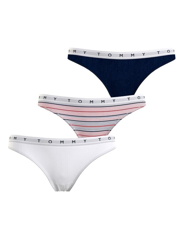 UW0UW02521 Tommy Hilfiger Organic Cotton Thongs 3 Pack | UW0UW02521 ...