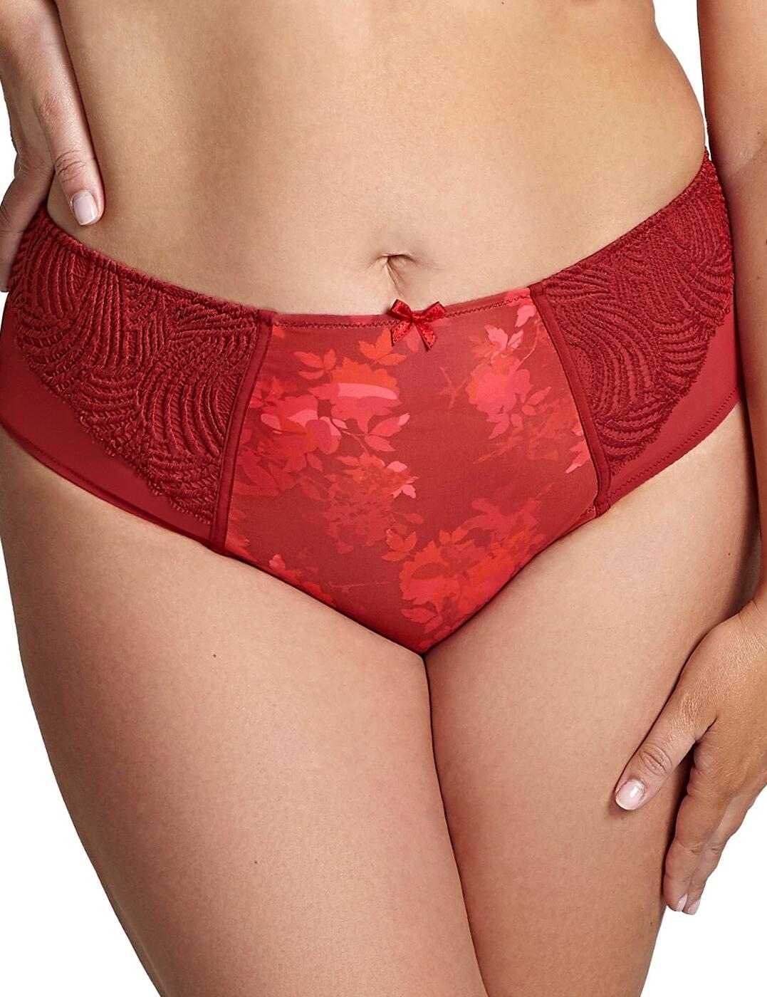 10272 Sculptresse by Panache Arianna Full Brief 10272 Red Multi