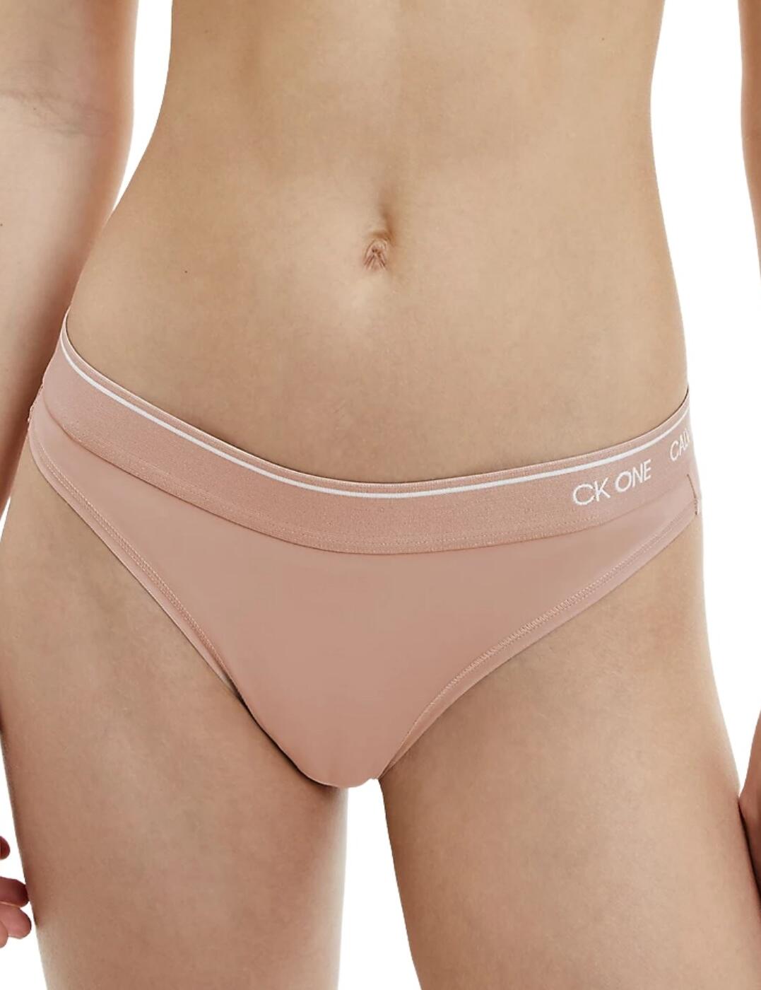 Calvin Klein Underwear Beige CK ONE Micro High Waist Thong Calvin Klein  Underwear