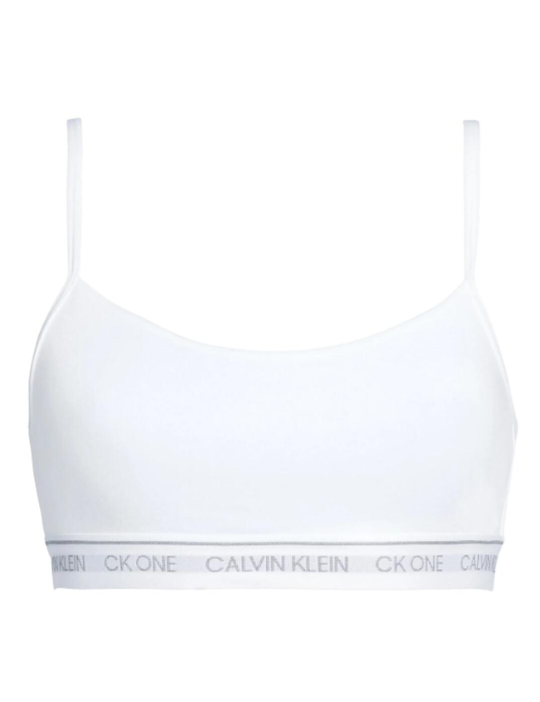 Calvin Klein CK One Cotton Bralette Bra QF5727E Womens Bralettes ...