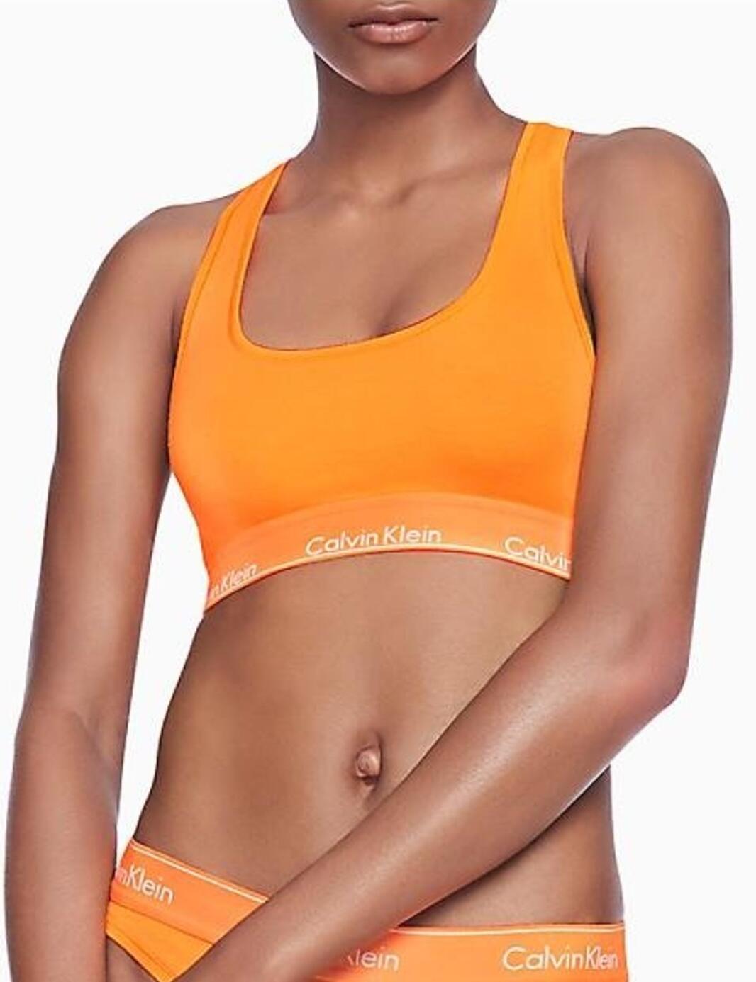 Hatton Top with built in bra - M / Bright Orange