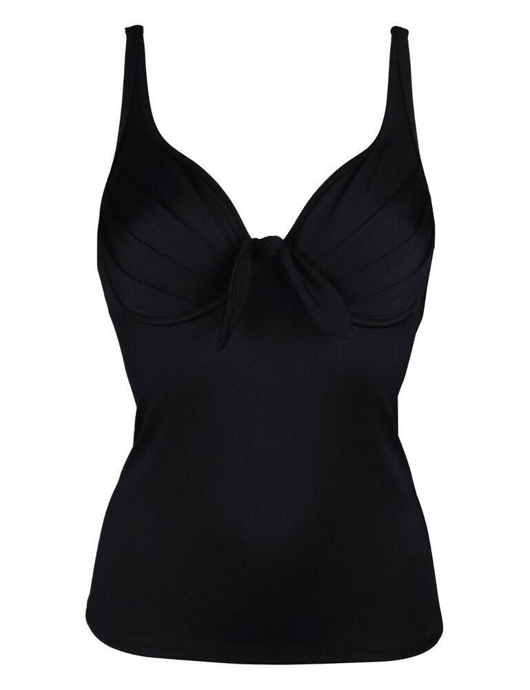 Pour Moi Azure Underwired Lined Tankini Top - Belle Lingerie | Pour Moi ...
