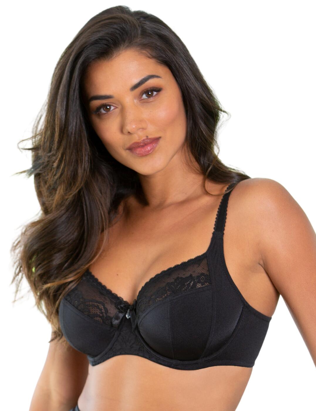 Pour Moi Aura Side Support Bra Womens Underwired Non-Padded Everyday Bras  21802