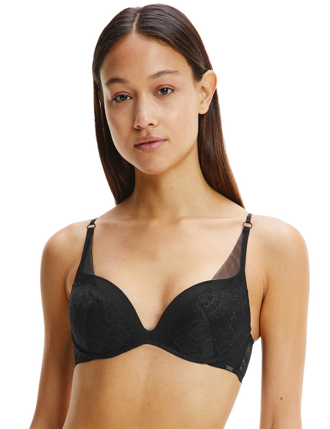 Calvin Klein Underwear PLUNGE - Push-up bra - black 