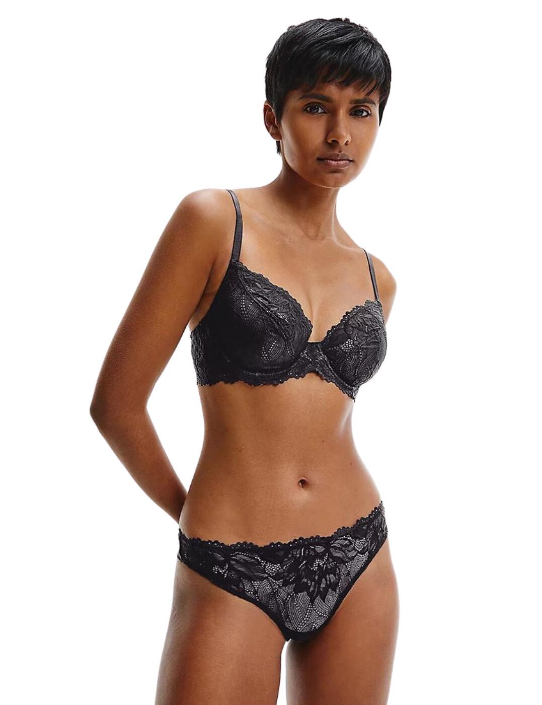 Fattal Beauty – Buy Calvin Klein Seductive Comfort Black Bra in Lebanon