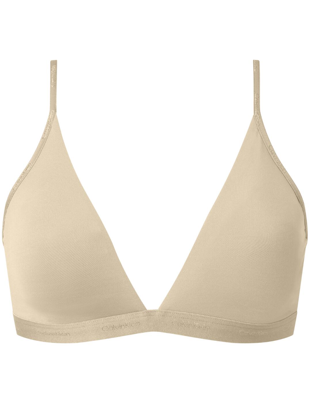 calvin klein form triangle bra