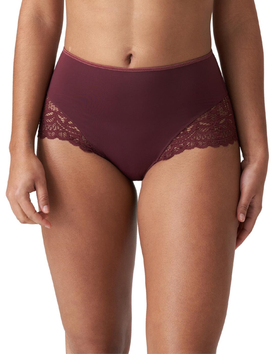 0541881 Prima Donna Twist First Night Full Brief - 0541881 Merlot