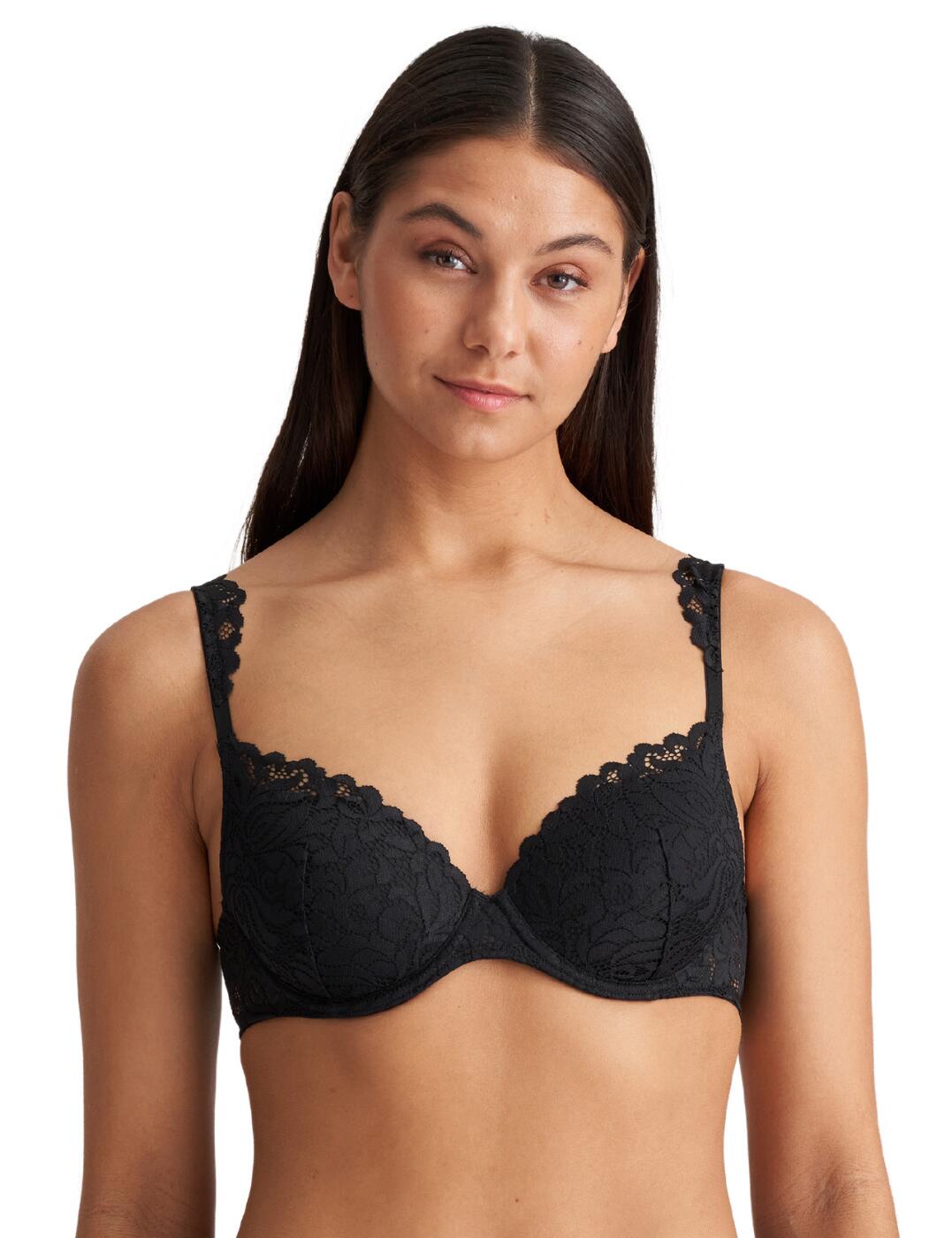 Buy Black Push-Up Triple Boost Lace Bra from the Next UK online shop